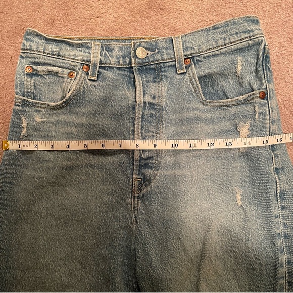 Levi’s Ribcage Straight Ankle Jeans Women’s Size 28 - Picture 8 of 15